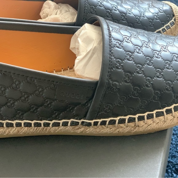 Gucci Microguccissima Leather Espadrille - 39 - Picture 7 of 13